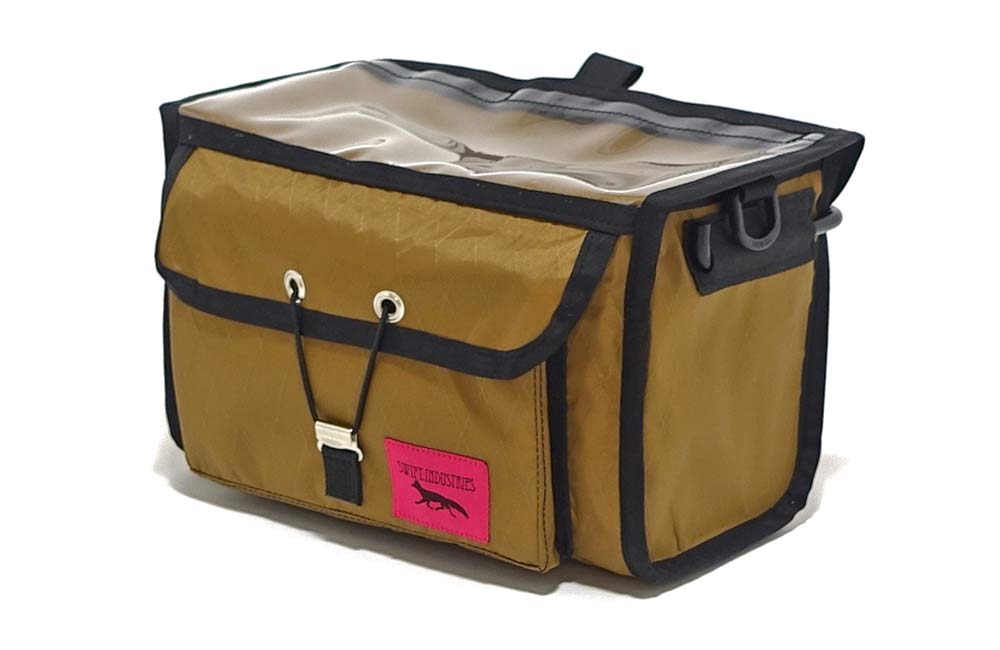 Swift Industries Paloma Handlebar Bag, quick release KlickFix rackless randonneur-style bar bag