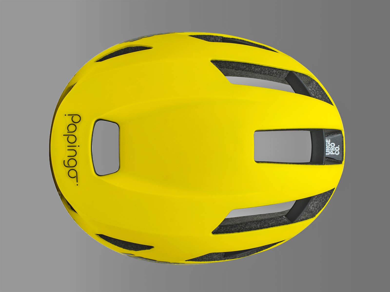 Urge Papingo road bike helmet, lightweight affordable eco-friendly vented aero road helmet