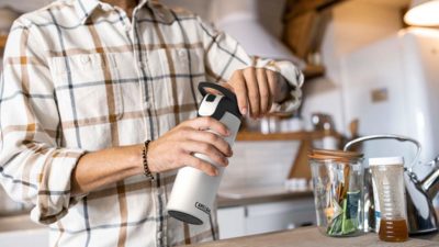 Camelbak Forge Flow travel mug redesigned, doubles flow rate… because moar coffee!