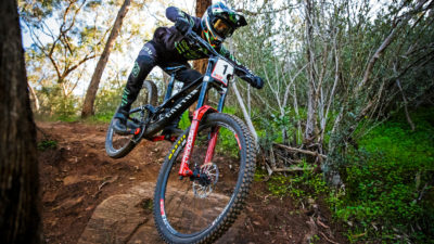 Canyon Sender CFR gives full carbon DH race mountain bike all-new lighter, faster update