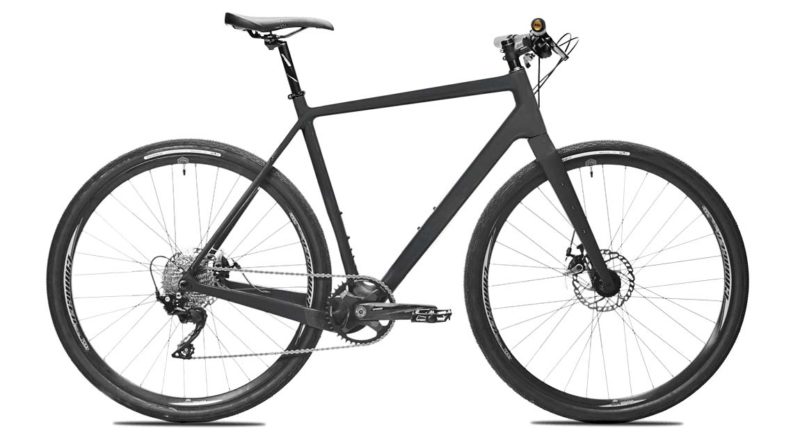 Obed Borough urban bike, is a lightweight & affordable flat-bar carbon urban gravel commuter bike, new Shadow Matte finish