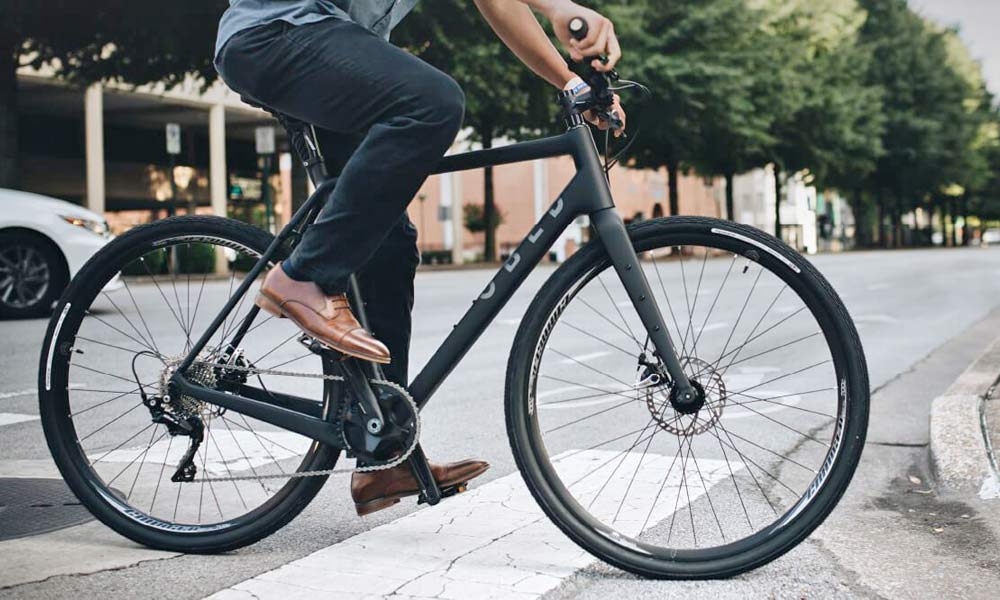 Obed Borough urban bike, is a lightweight & affordable flat-bar carbon urban gravel commuter bike, city bike