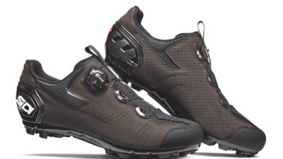 New Sidi Gravel shoes smooth over rough roads with synthetic suede style