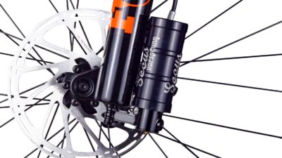 Vorsprung Secus upgrades your air spring with an external reservoir… for your fork?