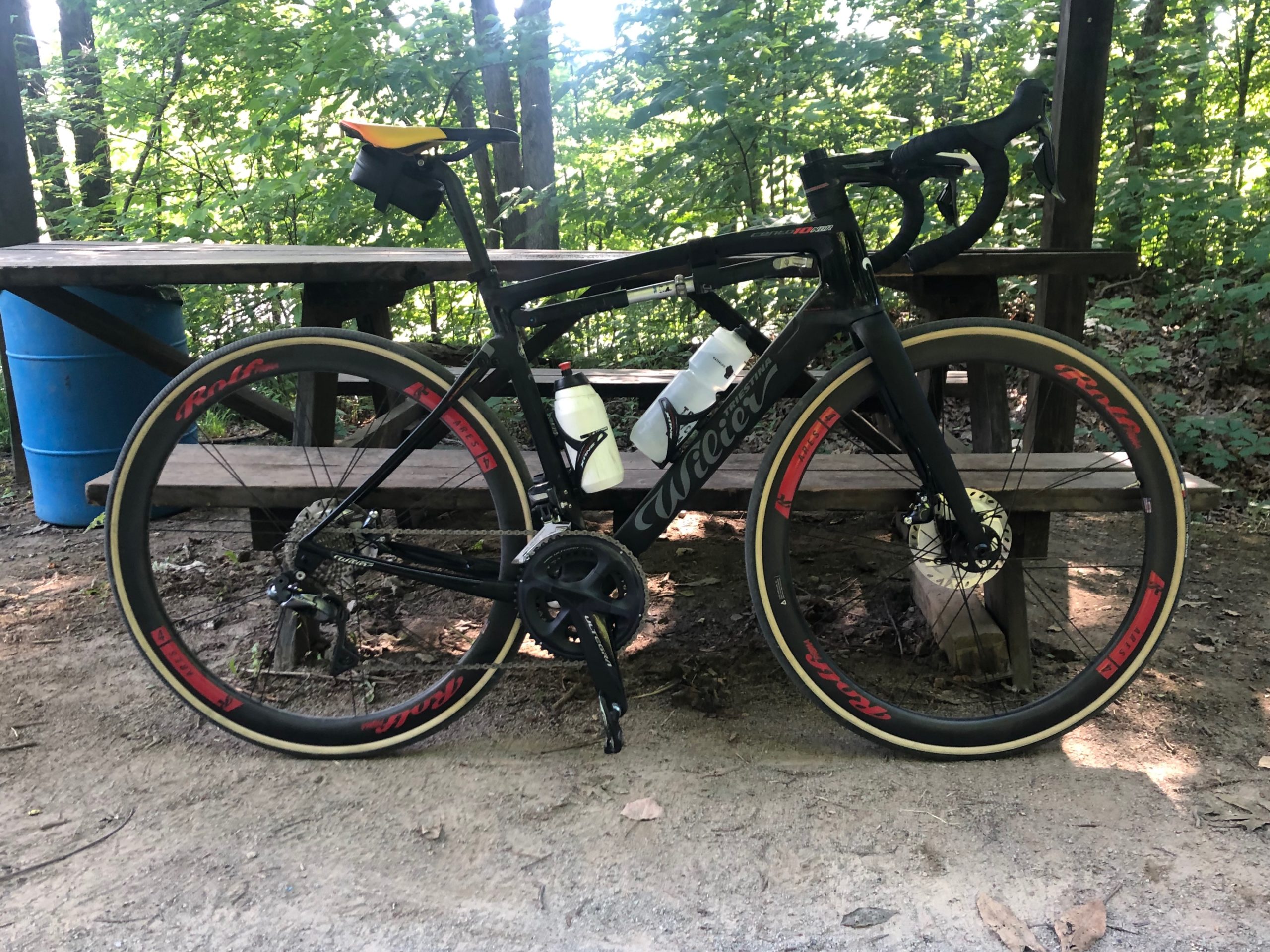 Wilier Cento10NDR Final ride loaded