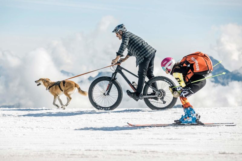 2021 Canyon Dude carbon fat bike goes 27.5x3.8", glacier skiing