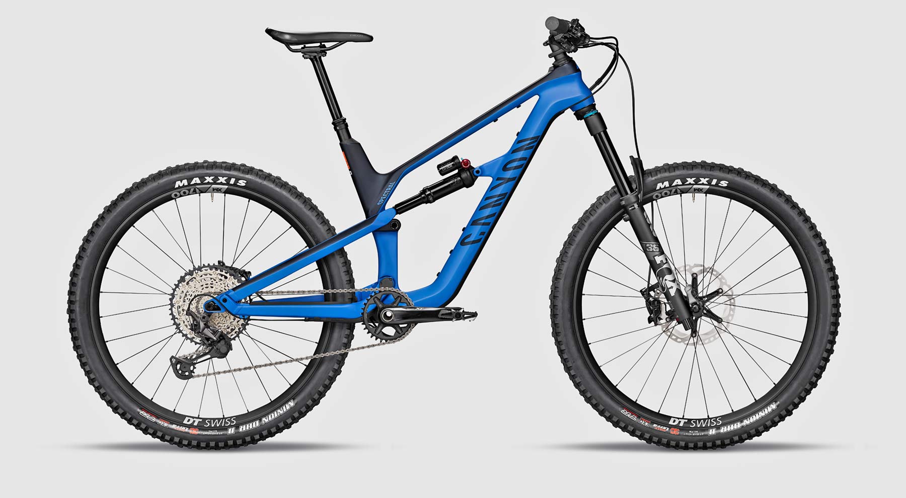 2021 Canyon Spectral trail bike, 27.5" 150mm all-mountain bike in carbon or alloy, CF 8