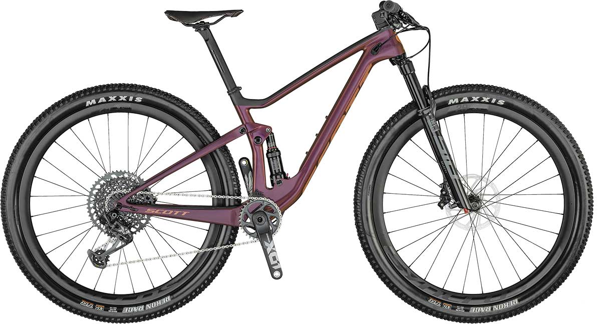 2021 scott contessa xc race bike women nitro purple carbon frame