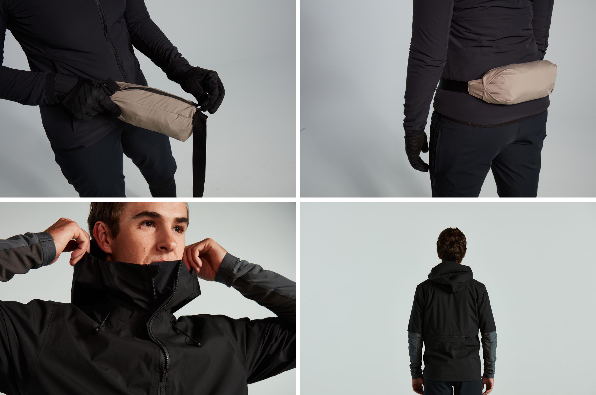 specialized trail series anorak mtb jacket waterproof unisex wear waist strap