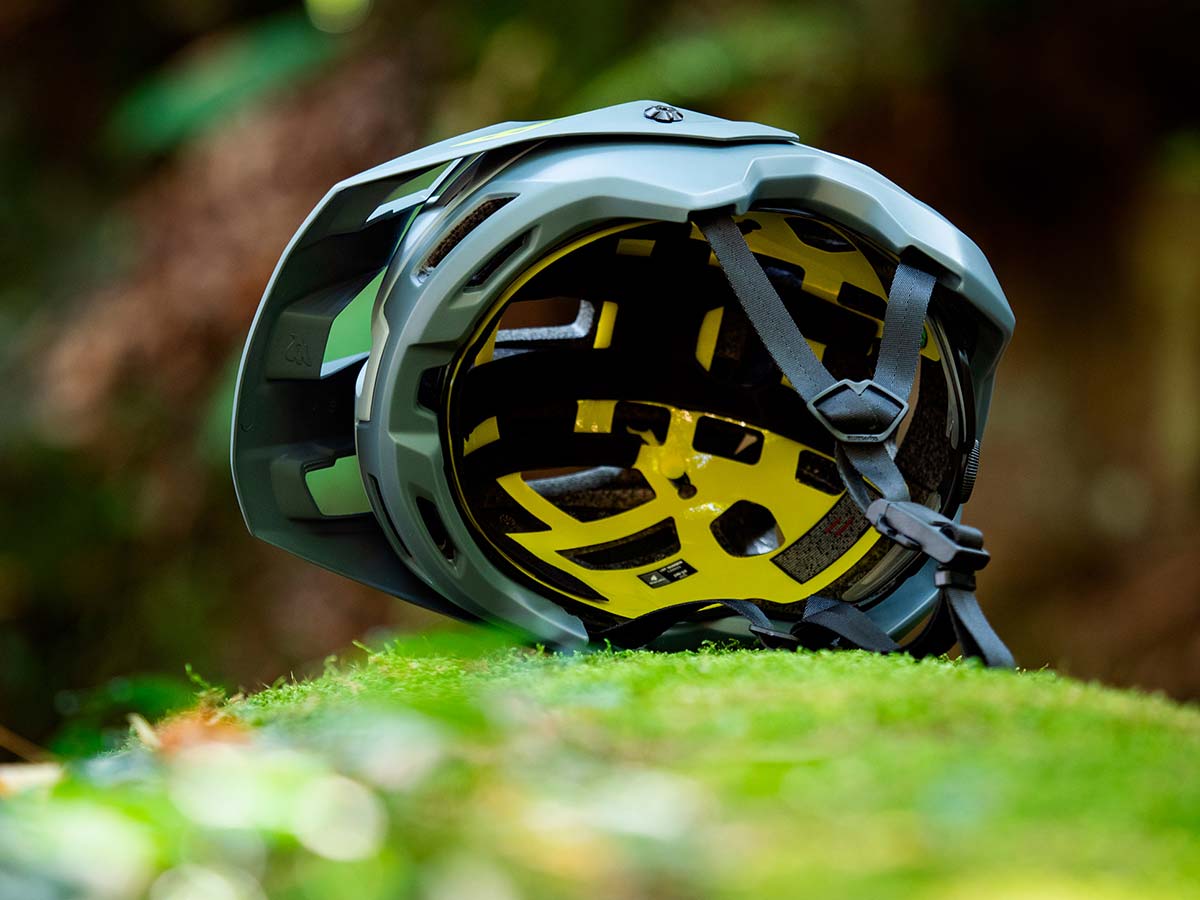 new bluegrass rogue core helmet open-face enduro gets mips brain protection insert for rotation impact protection concussion