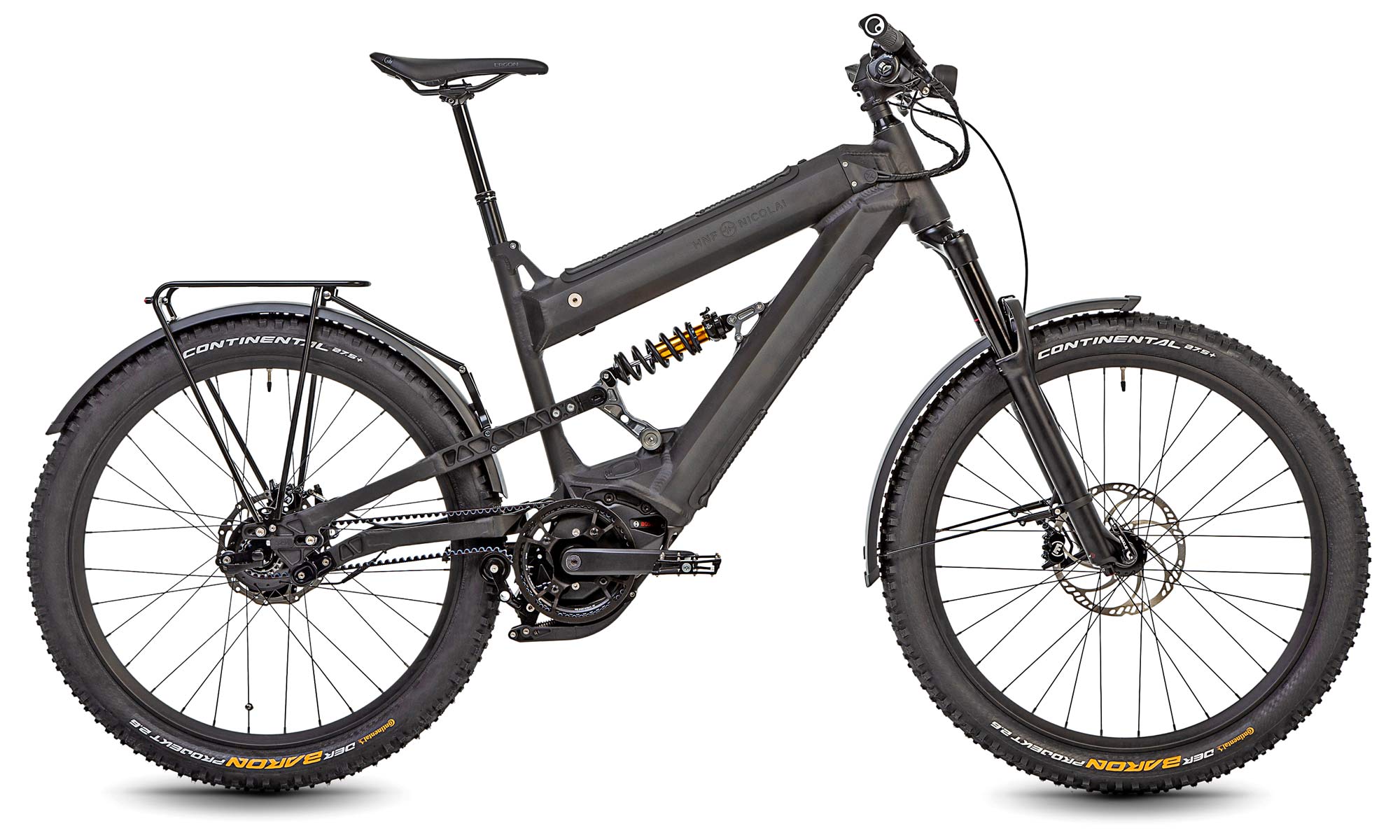 Full suspension urban store bike