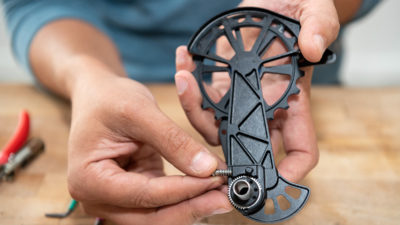 Kogel Kolossos OS Campy EPS pulley gets tension adjust; Plus machined crankset preloads!