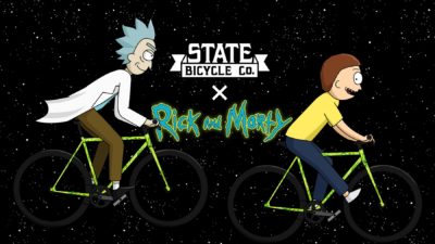 Ltd. State Rick & Morty bikes, cycling kit & portal bar tape take riding to another dimension