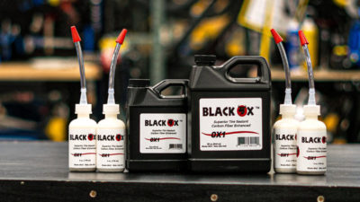 Black Ox Sealant mixes carbon fibers to create a “bulletproof” bike tire sealant