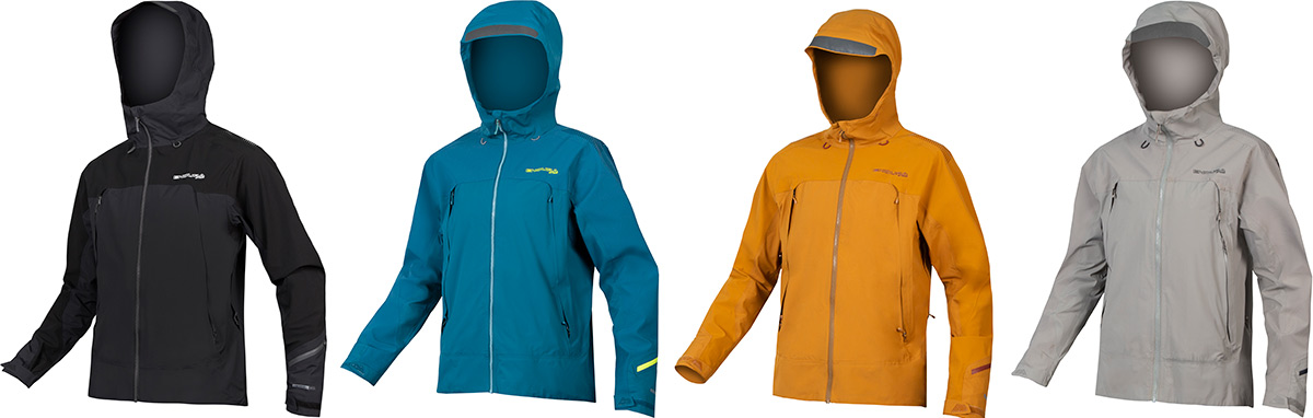 new endura mt500 wateroof jacket mtb available black blue yellow grey