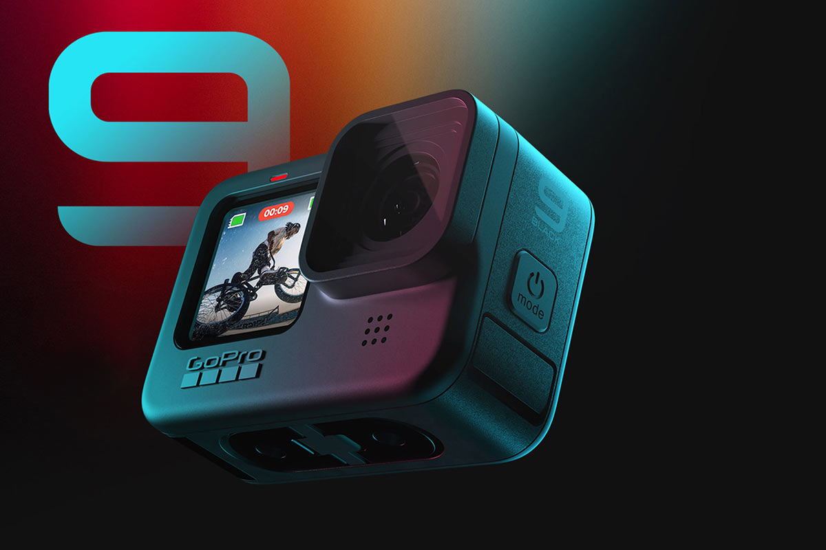 GoPro HERO9 Black unveiled - More resolution, dual screens, replaceable  lenses  more! - Bikerumor