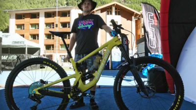 Pro Bike Check: Mark Scott’s Santa Cruz Megatower C at EWS Zermatt 2020
