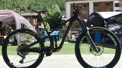 Pro Bike Check: Miranda Miller’s stealth Kona Process-X race bike at EWS Zermatt