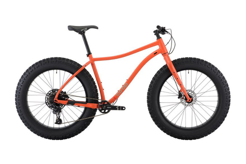 rei co-op DRT 4.1 fat bike mountain bike for riding in the snow and soft sand