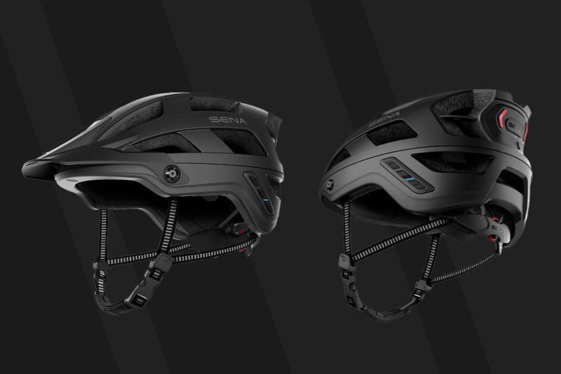 sena m1 eve mountain bike helmet with wireless bluetooth headset communication