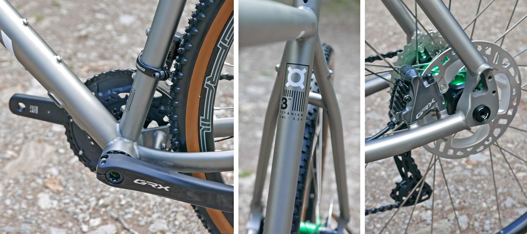2021 Bombtrack Hook EXT Ti gravel bike, titanium adventure bikepacking gravel bike frame details