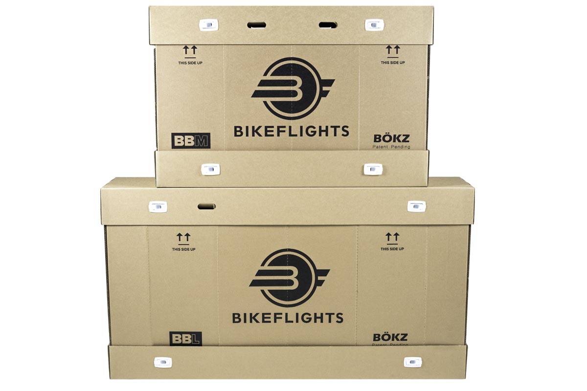 cardboard bike box
