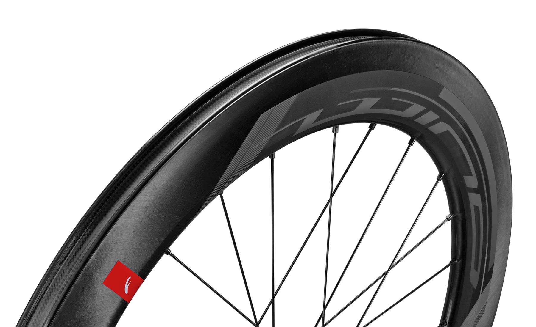 Fulcrum Wind 75 DB deep aero carbon triathlon wheels, rim detail