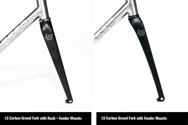  Litespeed Watia titanium gravel bike fork options