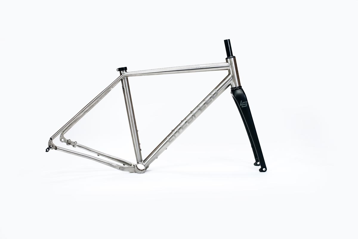  Litespeed Watia titanium gravel bike internal frame