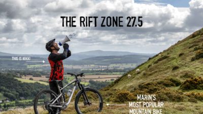 Attention: Marin’s most popular mountain bike is now called the Rift Zone 27.5