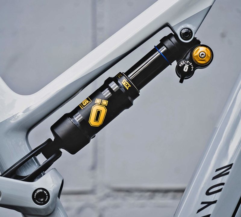 Ohlins TTX Air shocks, tunable single-air TTX1Air or dual-air TTX2Air trail enduro eMTB all-mountain bike rear suspension