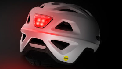 MET Mobilite cycle commuter helmet gets MIPS, plus integrated light and insect net