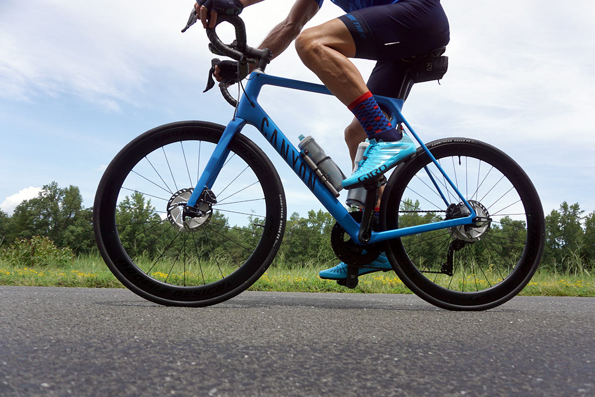 profile GMR 50mm deep carbon road bike wheels review