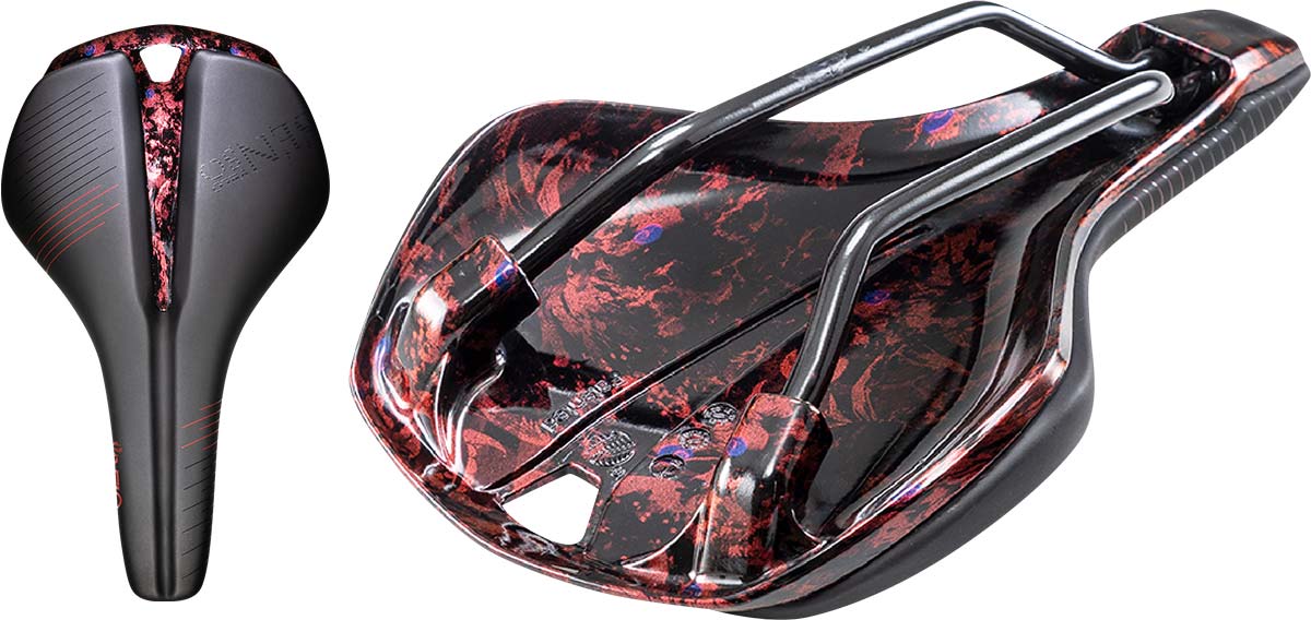 red tiger velo saddle limited edition senso ray