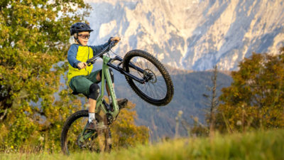 Scott Ransom 24″ & 26″ full suspension kid-tuned mountain bikes may lead to a Future Pro