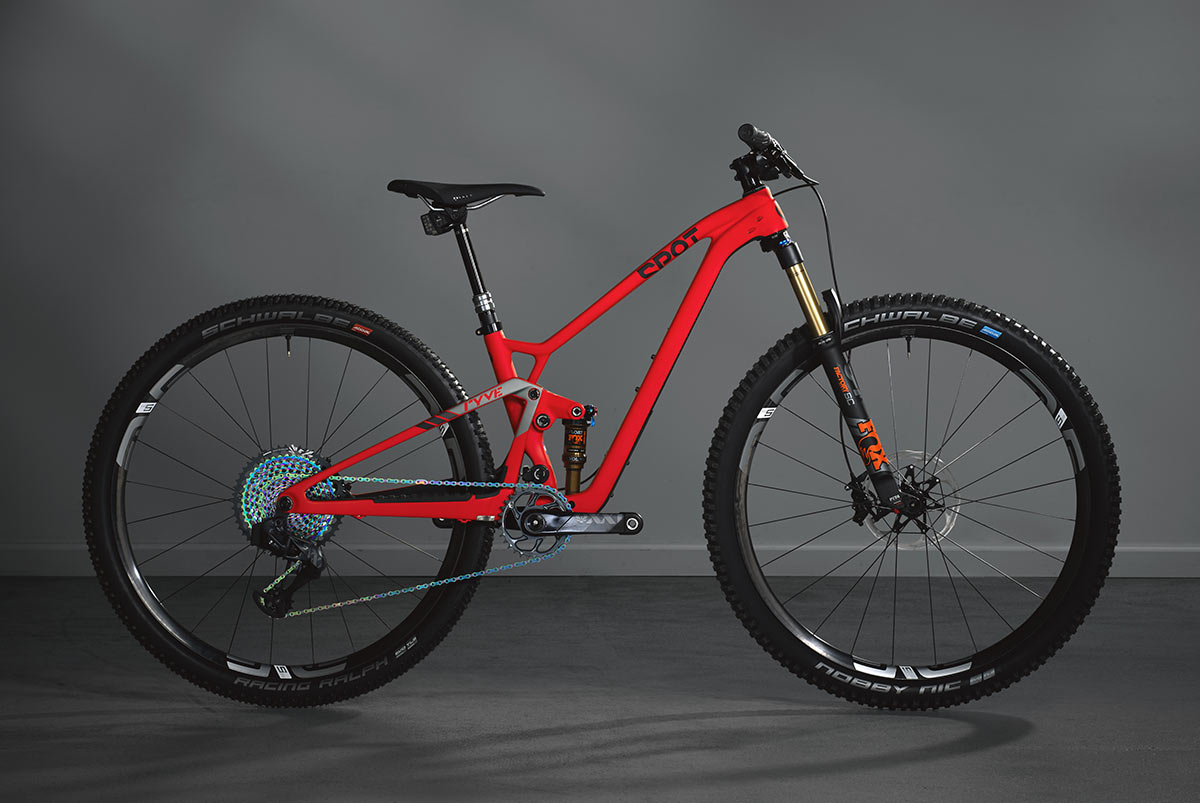 extra small frame size mountain bike from spot bikes for really short riders