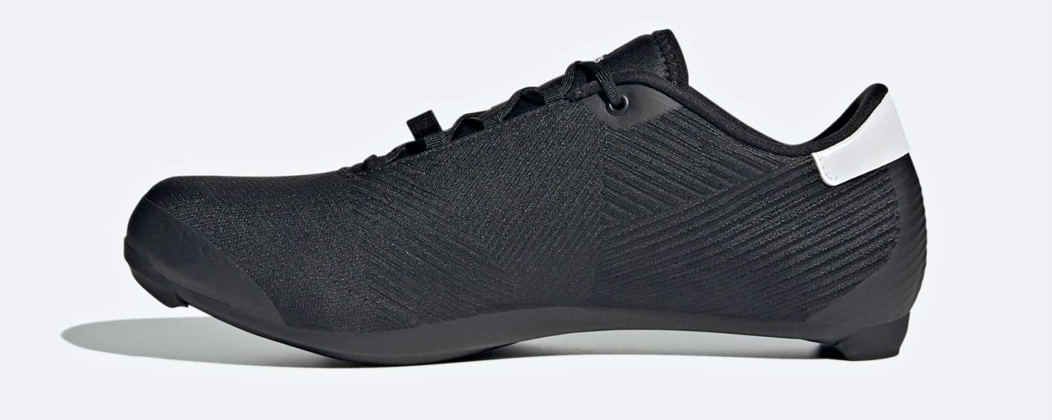 The Road Cycling Shoes by adidas mix classic soccer style & laces with