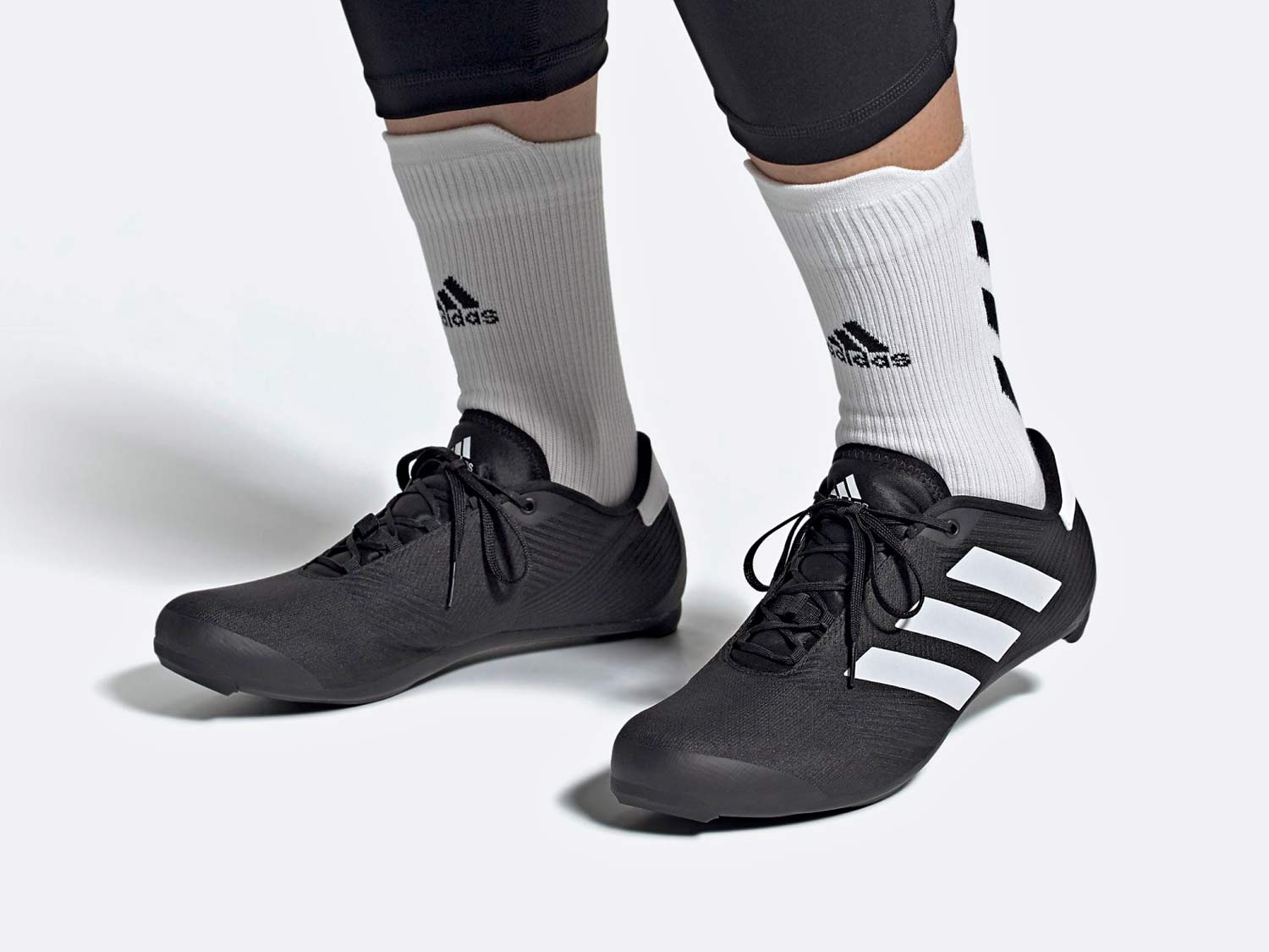 Adidas The Road Cycling Shoes, all-new mid-price lace-up soccer football style road bike shoe, 