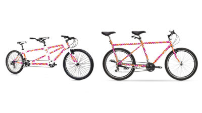 Dunkin’ Donuts backpedals on bizarre bike geo, adds new $500 tandem bicycle mockup