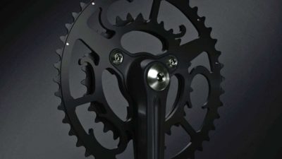 Chater-Lee Grand Tour cranks add limited edition black ano, keep their classic British style