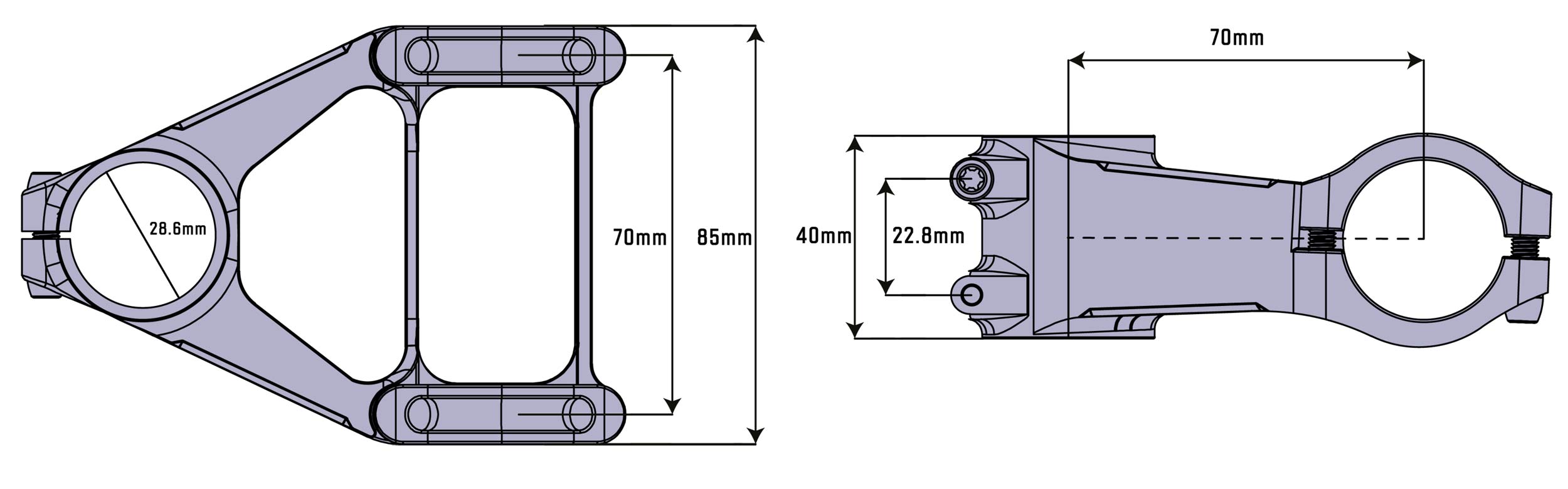 Mtb stem size sale