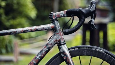 Festka Scalatore Samurai takes light, custom Czech carbon road bike to an artful next level