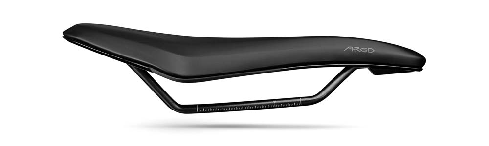 Fizik Terra Argo gravel bike saddle, ergonomic off-road endurance adventure bikepacking seat, profile