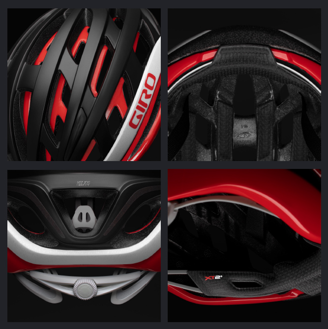 Giro Helios Gravel Road helmet details