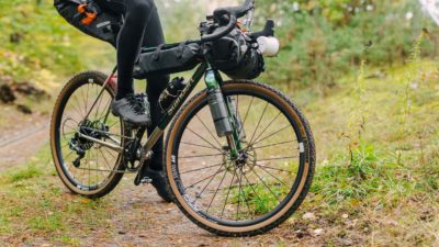 Standert Erdgeschoss stainless steel gravel bike packs in more bikepacking adventure