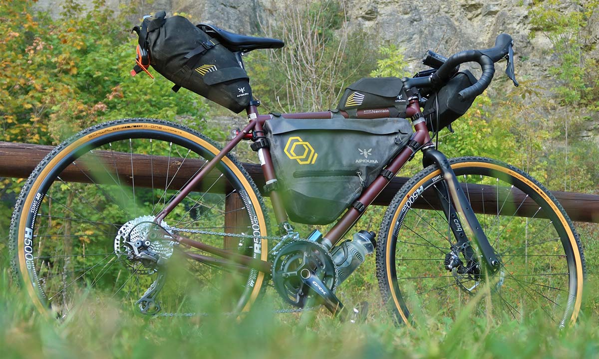 Tout Terrain Vasco gravel bike, Vasco GT 275 28 adaptable steel adventure bikepacking gravel road bikes, loaded