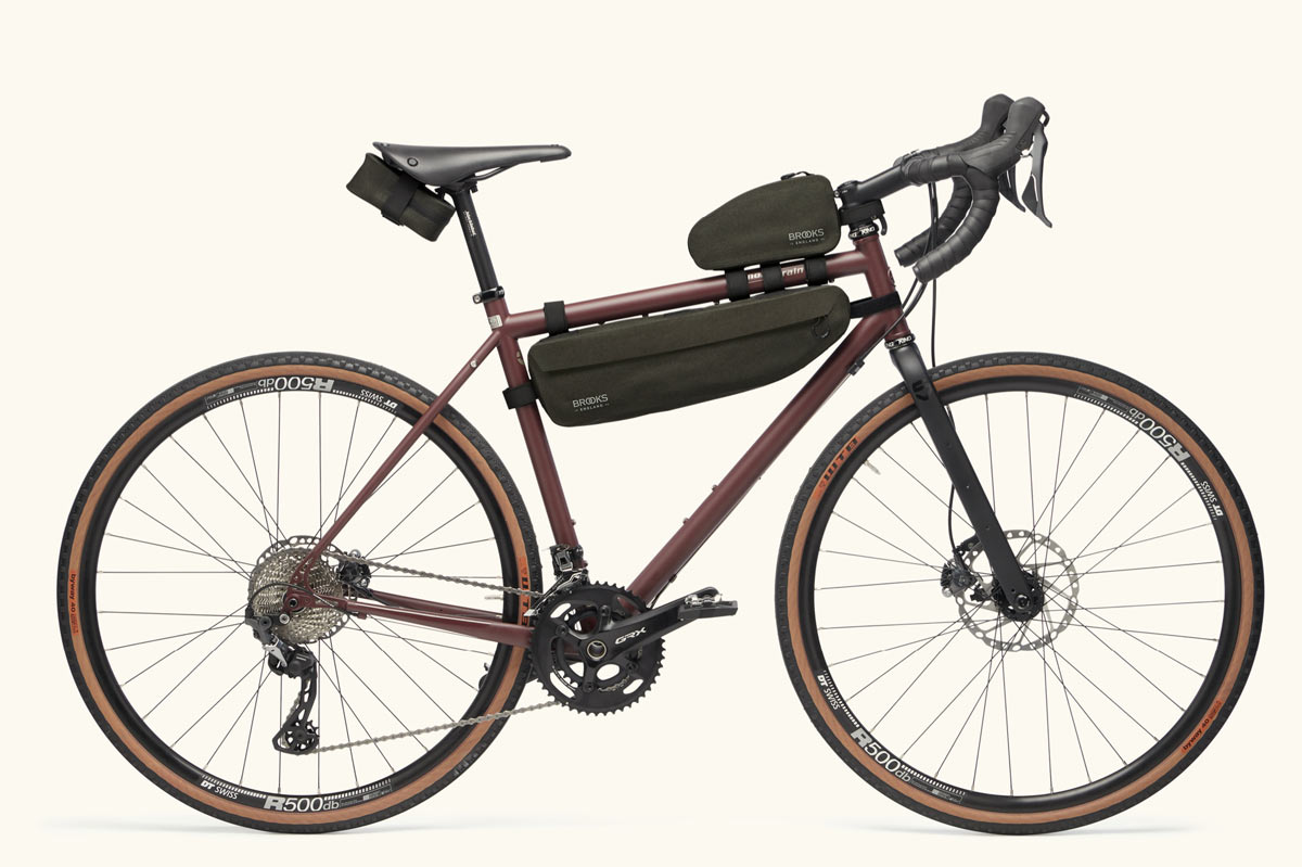 Brooks B2 Moulded Bicycle Saddle / Messenger Bag-Medium