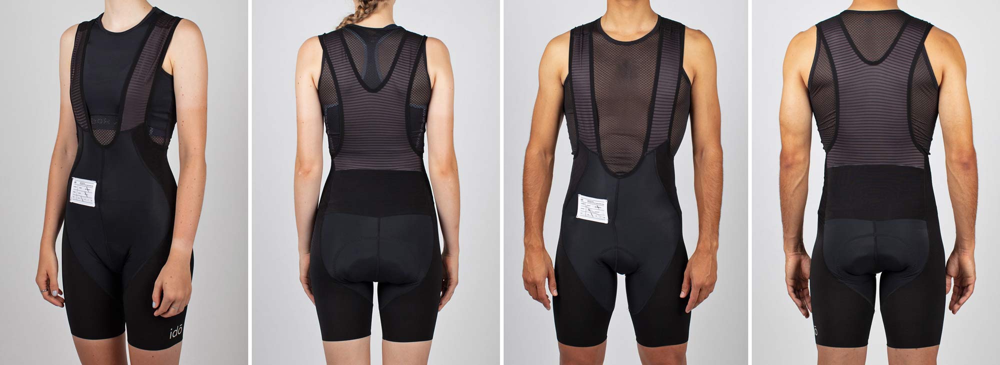 ido indoor cycling clothing, idō lightweight breathable indoor training virtual racing kit for men & women, bib shorts