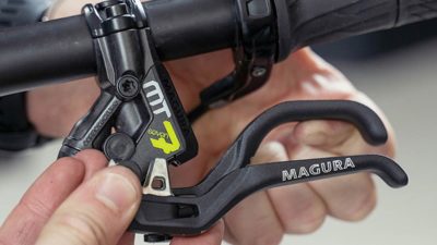 Go custom w/Magura MT HC Wide Reach Lever for big hands, centre-lock rotors, more!