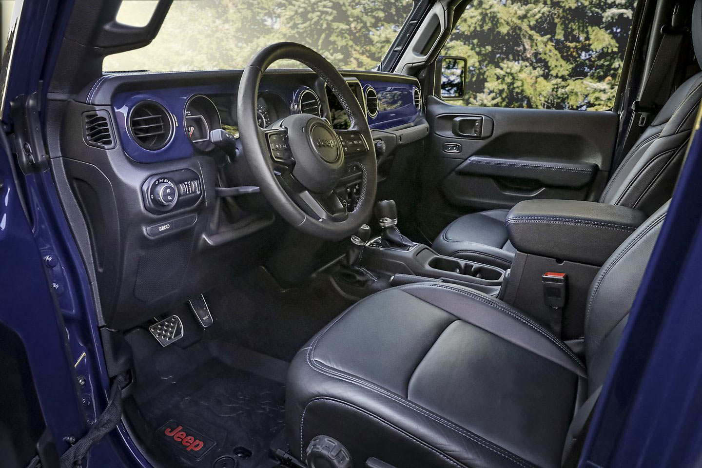 jeep gladiator concept vehicle from mopar leather interior